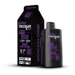TIKOBAR Zero - Дайкири Чёрная Смородина (Daiquiri Black Currant, 8000 затяжек, без никотина)