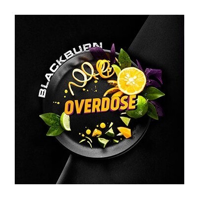 Табак BlackBurn - Overdose (Лимон - Лайм, 200 грамм)