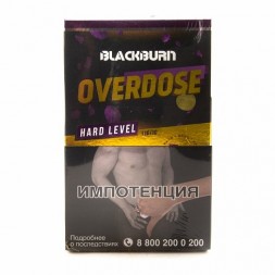 Табак BlackBurn - Overdose (Лимон - Лайм, 100 грамм)