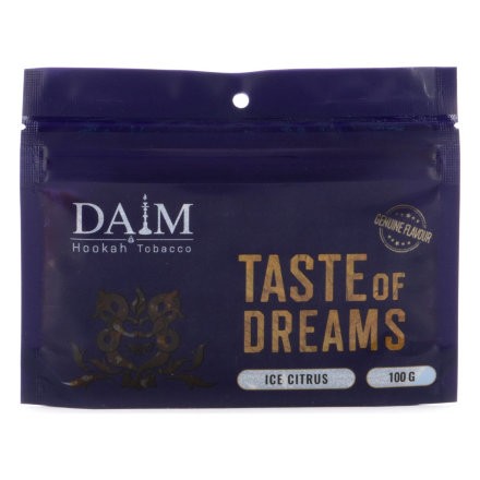 Табак Daim - Ice Citrus (Ледяные Цитрусы, 100 грамм)