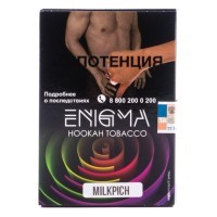 Табак Enigma - Milkpich (Персиковый Йогурт, 100 грамм, Акциз) — 
