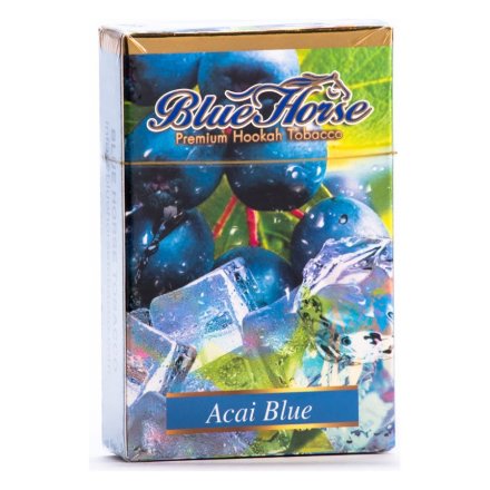 Табак Blue Horse - Acai Blue (Голубые Асаи, 50 грамм)