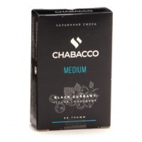 Смесь Chabacco MEDIUM - Black Currant (Черная Смородина, 50 грамм) — 