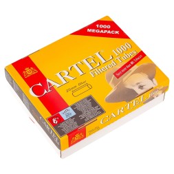 Гильзы сигаретные Cartel - SuperLong 84x25 мм (1000 штук)