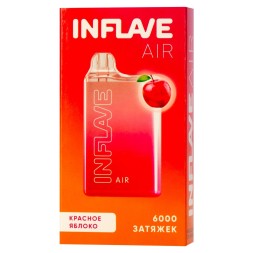 INFLAVE AIR - Красное Яблоко (6000 затяжек)