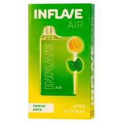 INFLAVE AIR - Лимон Мята (6000 затяжек)