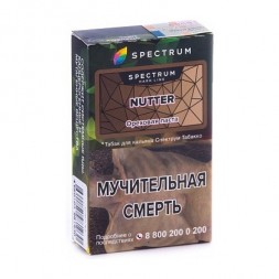 Табак Spectrum Hard - Nutter (Ореховая Паста, 40 грамм)