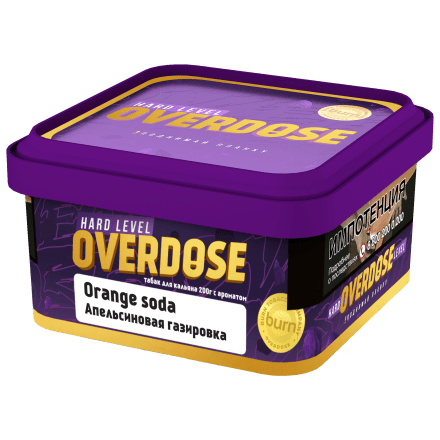 Табак Overdose - Orange Soda (Апельсиновая Газировка, 200 грамм)
