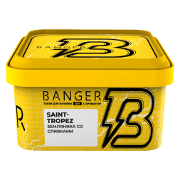 Табак Banger - Saint-Tropez (Земляника со Сливками, 200 грамм)