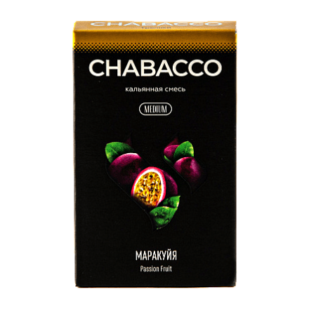 Смесь Chabacco MEDIUM - Passion Fruit (Маракуйя, 50 грамм)
