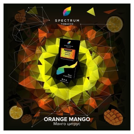 Табак Spectrum Hard - Orange Mango (Манго Цитрус, 40 грамм)