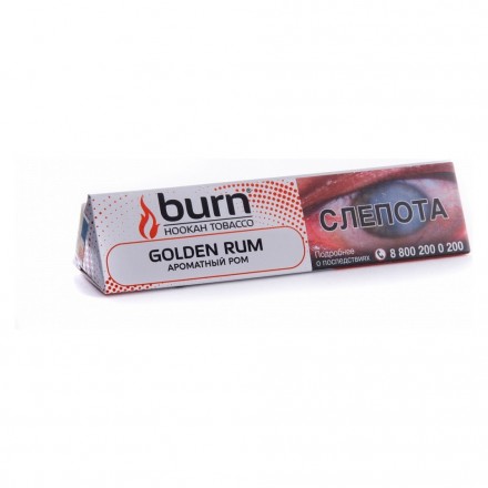 Табак Burn - Golden Rum (Ароматный Ром, 25 грамм)