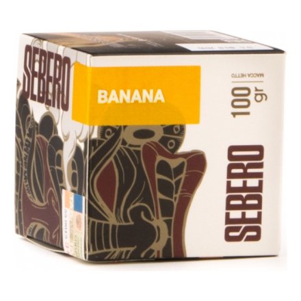 Табак Sebero - Banana (Банан, 100 грамм)