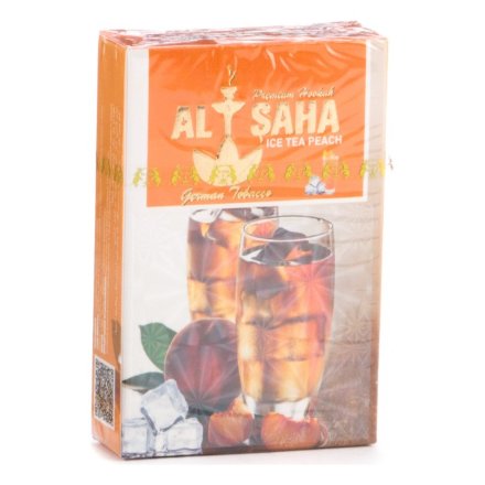 Табак Al Saha - Ice Tea Peach (Ледяной Чай с Персиком, 50 грамм)