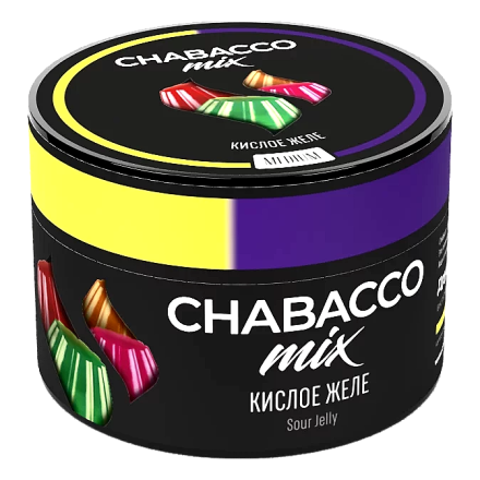 Смесь Chabacco MIX MEDIUM - Sour Jelly (Кислое Желе, 50 грамм)