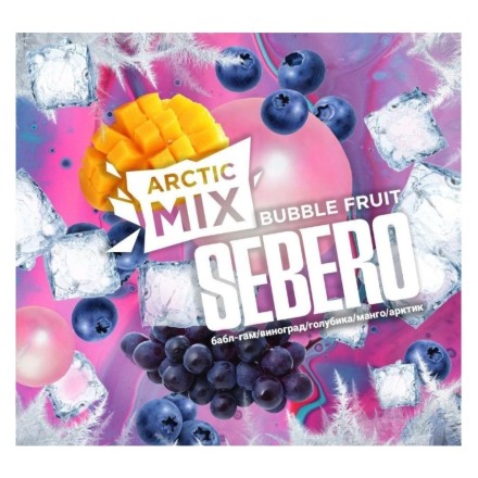 Табак Sebero Arctic Mix - Bubble Fruit (Фруктовая Жвачка, 25 грамм)