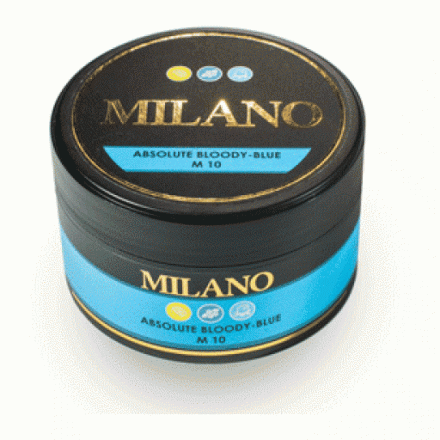 Табак Milano - Absolute Bloody-Blue M10 (Абсолютный Кроваво-Синий, 100 грамм)
