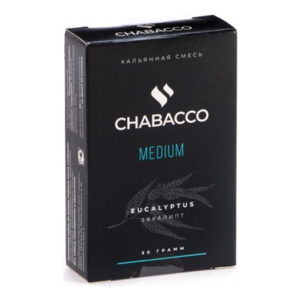 Смесь Chabacco MEDIUM - Eucalyptus (Эвкалипт, 50 грамм)