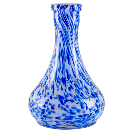 Колба Vessel Glass - Капля (Крошка Бело-Синяя)