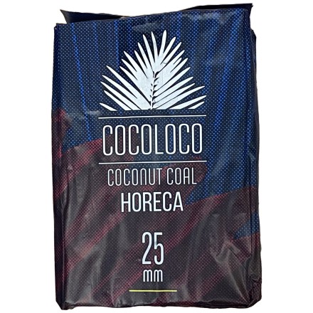 Уголь CocoLoco HORECA (25 мм, 72 кубика)