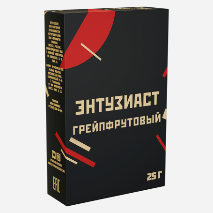 Табак Энтузиаст - Грейпфрутовый (25 грамм)