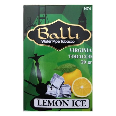 Табак Balli - Lemon Ice (Ледяной Лимон, 50 грамм)