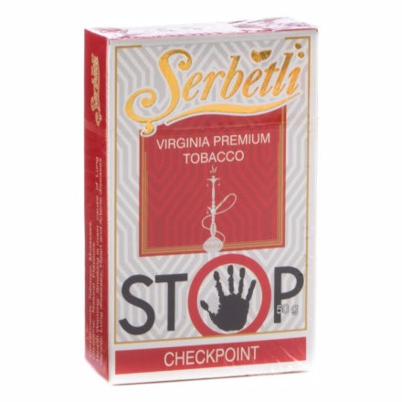 Табак Serbetli - Checkpoint (Чекпоинт, 50 грамм, Акциз)