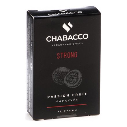 Смесь Chabacco STRONG - Passion Fruit (Маракуйя, 50 грамм)