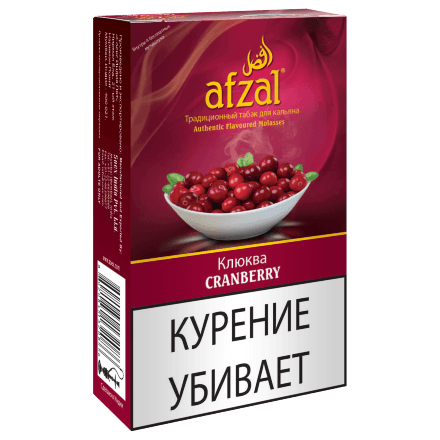 Табак Afzal - Cranberry (Клюква, 40 грамм)