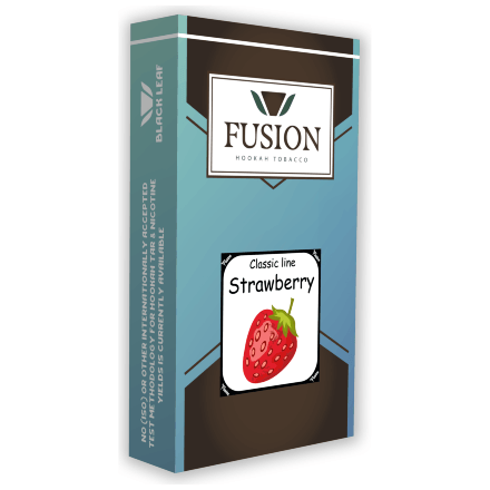 Табак Fusion Classic - Strawberry (Клубника, 100 грамм)