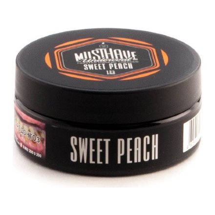 Табак Must Have - Sweet Peach (Сладкий Персик, 125 грамм)