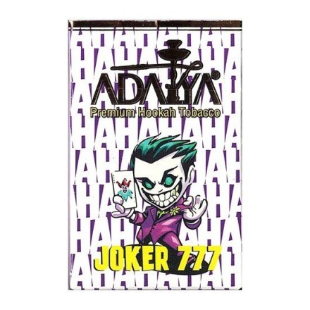 Табак Adalya - Joker 777 (Джокер, 50 грамм, Акциз)