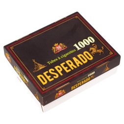 Гильзы сигаретные Desperado - 84x15 мм (карт. коробка, 1000 штук)