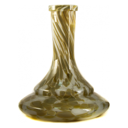 Колба Vessel Glass - Эллипс (Крошка Бело-Жёлтая)