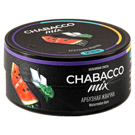 Смесь Chabacco MIX MEDIUM - Watermelon Gum (Арбузная Жвачка, 25 грамм)