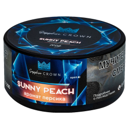 Табак Sapphire Crown - Sunny Peach (Персик, 100 грамм)