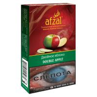 Табак Afzal - Double Apple (Двойное Яблоко, 40 грамм) — 