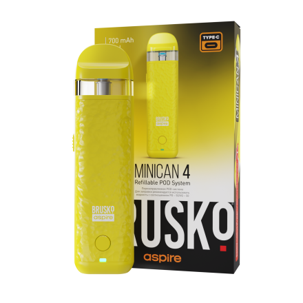 Электронная сигарета Brusko - Minican 4 (Желтый)