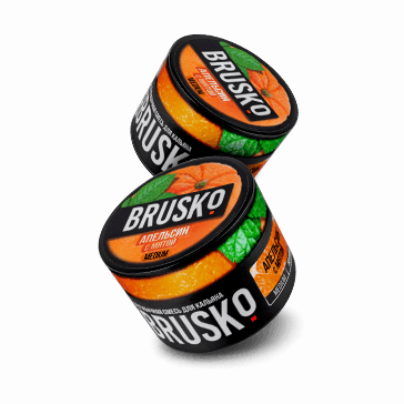 Смесь Brusko Medium - Апельсин с Мятой (250 грамм)