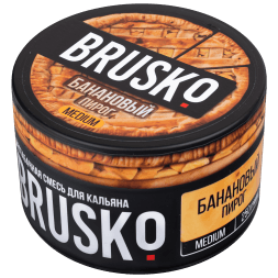 Смесь Brusko Medium - Банановый Пирог (250 грамм)