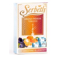 Табак Serbetli - Ice Tangerine Blueberry (Мандарин Голубика со Льдом, 50 грамм, Акциз) — 