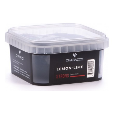 Смесь Chabacco STRONG - Lemon-Lime (Лимон - Лайм, 200 грамм)