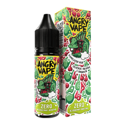Жидкость Angry Vape Zero - Хамелеон RGB (Зелёное Яблоко с Вишней, 30 мл, без никотина)