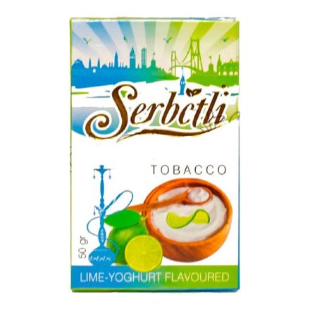 Табак Serbetli - Lime Yoghurt (Йогурт с Лаймом, 50 грамм, Акциз)