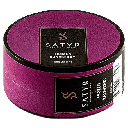 Табак Satyr - Frozen Raspberry (Замороженная Малина, 25 грамм)