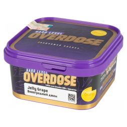 Табак Overdose - Jelly Grape (Виноградный Джем, 200 грамм)