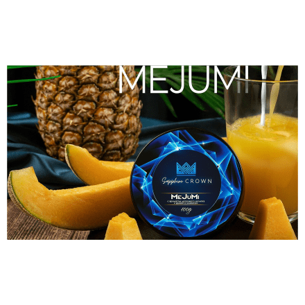Табак Sapphire Crown - MeJuMi (Молочный Напиток с Дыней и Ананасом, 100 грамм)