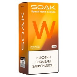 SOAK W - Пряный Персик с Лаймом (10000 затяжек)