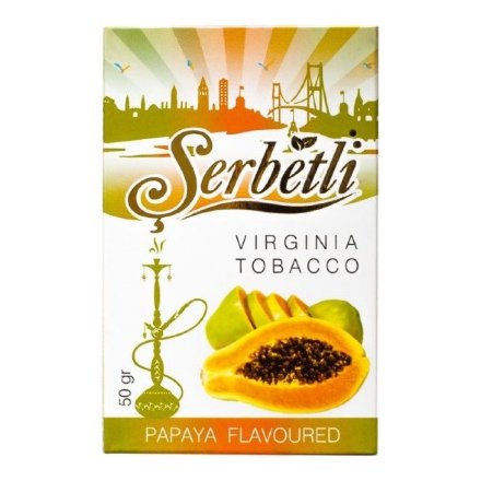 Табак Serbetli - Papaya (Папайя, 50 грамм, Акциз)