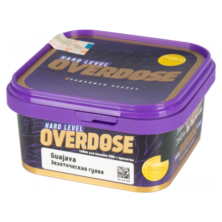 Табак Overdose - Guajava (Экзотическая Гуава, 200 грамм)